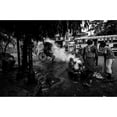 thumbnail image 3 of Inazio Kuesta, Joxe 24x17 Black Modern Framed Museum Art Print Titled - Streets Of Colcatta - India, 3 of 5