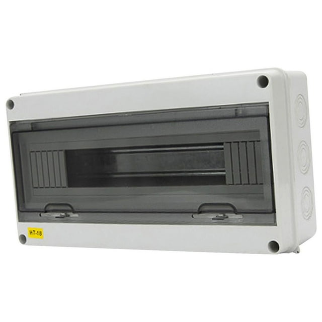Almencla Boîte de Distribution d'Alimentation 15/18/24 Voies Boîte de Jonction Électronique Durable HT 18