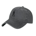 thumbnail image 5 of Rock And Roll Bigfoot Adult Adjustable Classic Washed Casquette Cap Hat Baseball Cap For Man For Woman, 5 of 5
