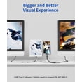 thumbnail image 4 of Adaptador USB tipo C a Mini DisplayPort JSAUX 4K @60Hz Grey, 4 of 8