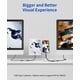 thumbnail image 4 of Adaptador USB tipo C a Mini DisplayPort JSAUX 4K @60Hz Grey, 4 of 8