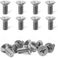 thumbnail image 1 of Yazoeia 8Pack Stainless Steel Brake Disc Rotor Screws, Stainless Steel Retaining Screws for Front and Rear by Mission Automotive, Compatible with for Honda, Acura, Hyundai and Kia Models CJB12-79846, 1 of 7