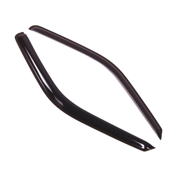 TuningPros Outside Mount Window Visor Deflector Smoke Tinted 2 Pcs Set For 1988-2000 Chevrolet C3500 K3500