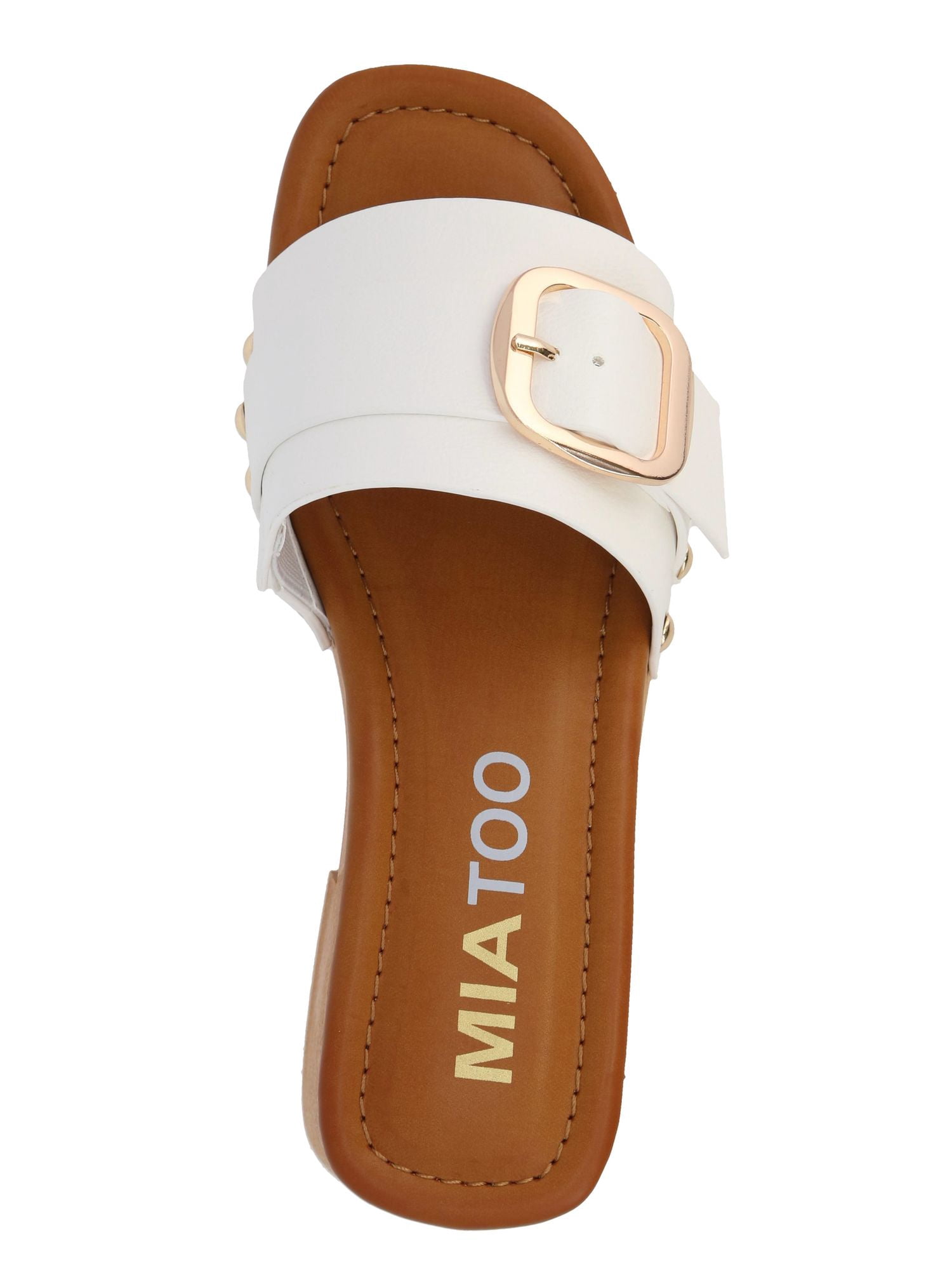 Mia Too Women's Slide Buckle Clog