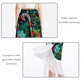 thumbnail image 2 of Christmas Crutches Stylish Chiffon Women's Beach Summer Dress with Polyester Straps, 2 of 6