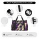 thumbnail image 4 of Disketp Astronaut Floating purple Space Bolsa de Viaje Tipo Duffle, Bolso de Mano para Fin de Semana para Mujer, Bolsa de Gimnasio Ligera para Hombre, Esencial para Viajes, 4 of 7