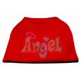 thumbnail image 1 of Technicolor Angel Rhinestone Pet Shirt Red Xs (8), 1 of 1