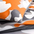 thumbnail image 6 of Btargot Mysterious Forest Camouflage Queen Comforter Set for Boys Kids Teen Girls Orange Bedding Set, 6 of 11