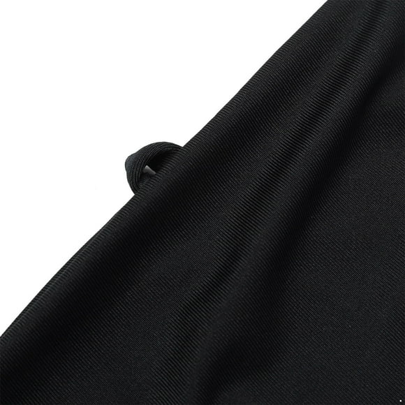 Sinleey Big Girls 2PCS Modest Hijab Burkini Swimwear Full Cover Swimsuit Hooded Top with Pants UV Protective Black 160