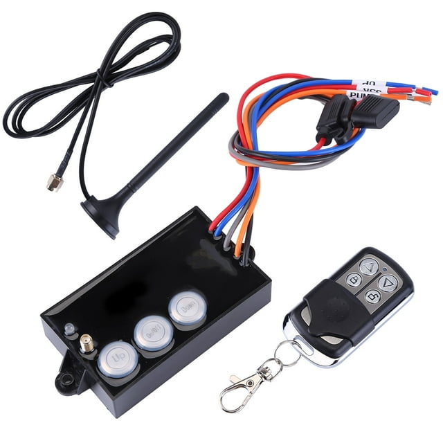 FENGXIH G3-H01 Remorque Benne Système de Télécommande Sans Fil 12 Volts Treuil Hydraulique