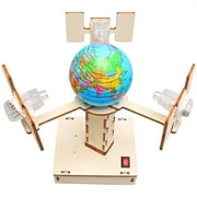 1 Set Diy Wooden Geosynchronous Satellite Model Science Educational Models