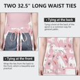 thumbnail image 6 of White Dogs and Pioneer Flower Apron-Garden Aprons for Women with Pockets-Cotton Linen Waterproof Kitchen Cooking Gardening Aprons Adjustable for Kitchen,Cooking,BBQ and Salon 33x27 Inch, 6 of 7