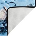 thumbnail image 5 of SKYSONIC Warm Winter Houses Non-Slip Area Rug, Snowy Village Floor Carpet Comfort Floor Mats Decor for Indoor Front Porch Living Room Bedroom Kitchen, 36"x24", 5 of 5