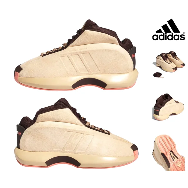 Adi-das Crazy 1 Basketball Shoe Sneaker Mens Sz 10 Magic Beige and Brown NEW $150