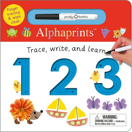 Learn 123 - Trace Write and Learn 123 (Board Book)