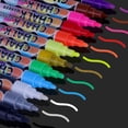 thumbnail image 1 of Marcadores de tiza líquida borrables SAKEYR, 12 colores para pizarra, 1 of 9