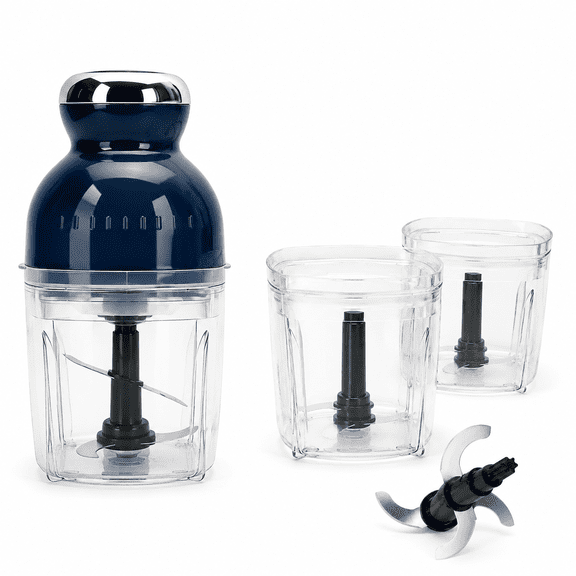 Garlic Mincer & Onion Chopper, 3-Cup Mini Food Processor