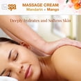 thumbnail image 4 of BCL Spa Mandarin and Mango Massage Cream, 16 Ounce, 4 of 6