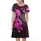 thumbnail image 1 of Balery Pink Blossoms Butterfly Vestidos sueltos de manga corta para mujer, vestidos de verano 2025, vestidos casuales de corte A con vuelo., 1 of 6
