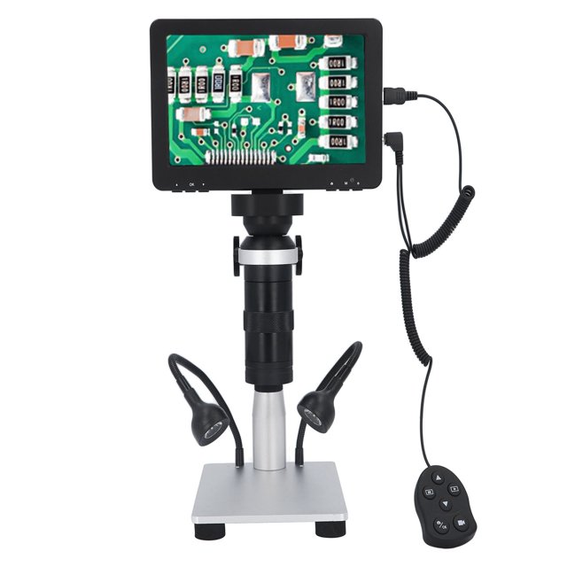 Microscopio electrónico HD Bling Bling para reparación de teléfonos móviles digital LCD 1200X