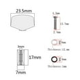 thumbnail image 1 of 18 Pcs Guitar Tuning Peg Buttons, Tuning Pegs Knobs Machine Heads Buttons for Guitar, 1 of 6