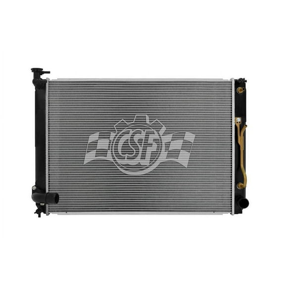 CSF 3638 1 Row Plastic Tank Aluminum Core Radiator