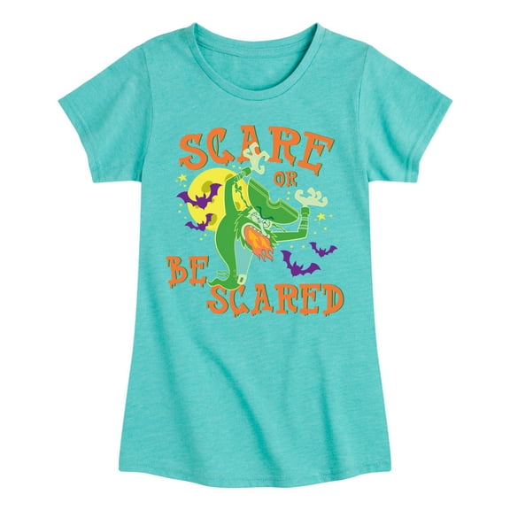 SpongeBob SquarePants - Scare Or Be Scared Flying Dutchman - Girls Fitted Short Sleeve Tee
