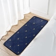thumbnail image 7 of Area Rugs Carpet for Bedroom Floor Kitchen Rugs Retro Gold Queen Crown Door mat Bedside Runner Rug Living Room Washable Non Slip 39×20in, 7 of 7