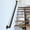 Black, variant on 4FT White Iron Hand Railing, Sturdy Safety Staircase Handrails Wall Mount, 500lbs Load Capacity Industrial Iron Railing Pipe Handrail for Indoor Stairs, Outdoor Deck Loft Porch, Non-Slip and Rust