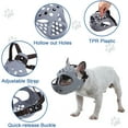 thumbnail image 6 of MIXFEER Dog Muzzle for Short Snout Dogs Breathable Holes Biting Chewing, 6 of 7