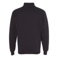 thumbnail image 3 of Bayside USA-Made Quarter-Zip Pullover Sweatshirt Size up to 4XL, 3 of 5
