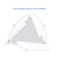 thumbnail image 4 of Oreiller de Lecture Support de Tablette Multi Angle Support de Lecture Multi Angle Confortable Support de Tablette Oreiller pour Téléphone Mobile Tablette Noire, 4 of 8