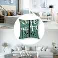 thumbnail image 5 of nygtbtfer Green Decorations Pillow Cover, Spring Saying Farmhouse Cushion Case for Sofa Couch White, 5 of 7