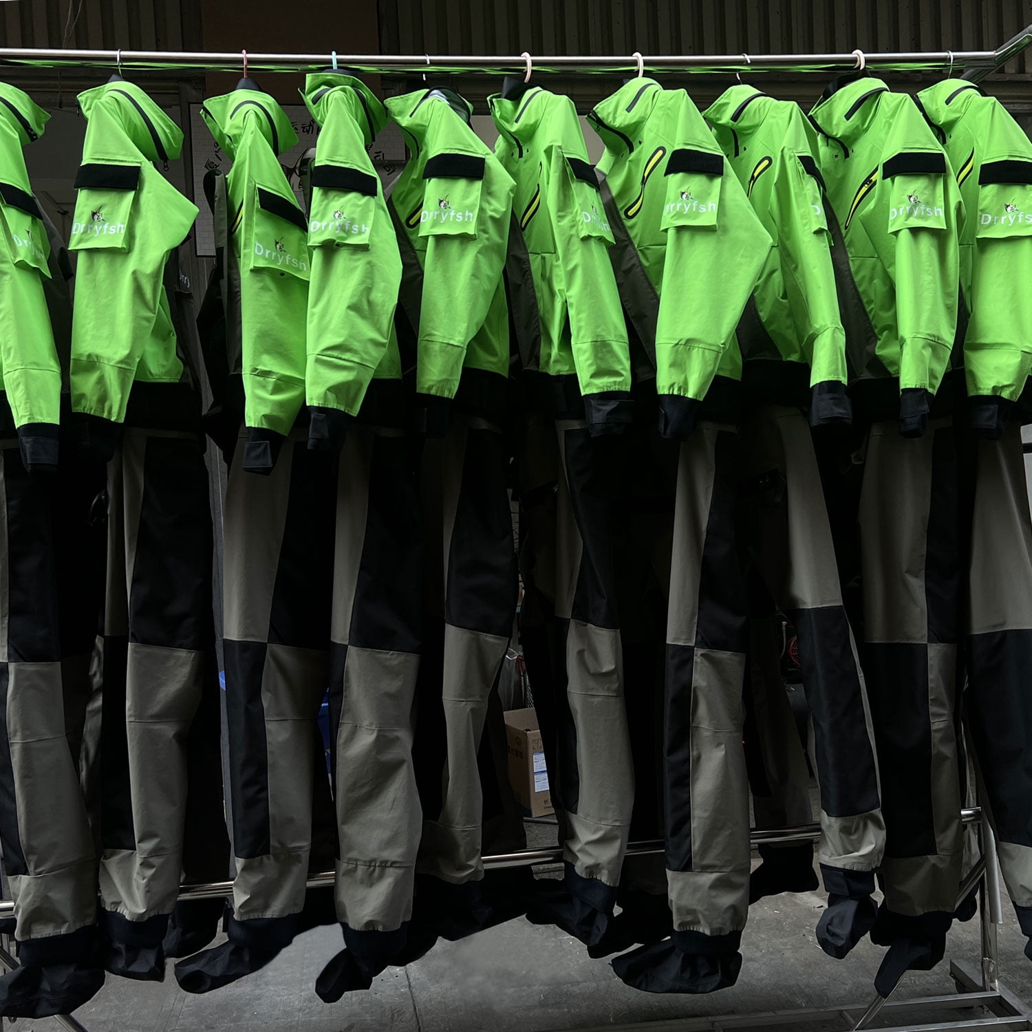 3L Front-Entry Dry Suits for Men Kayking Paddling Sailing Rafting Canoeing Cold Water