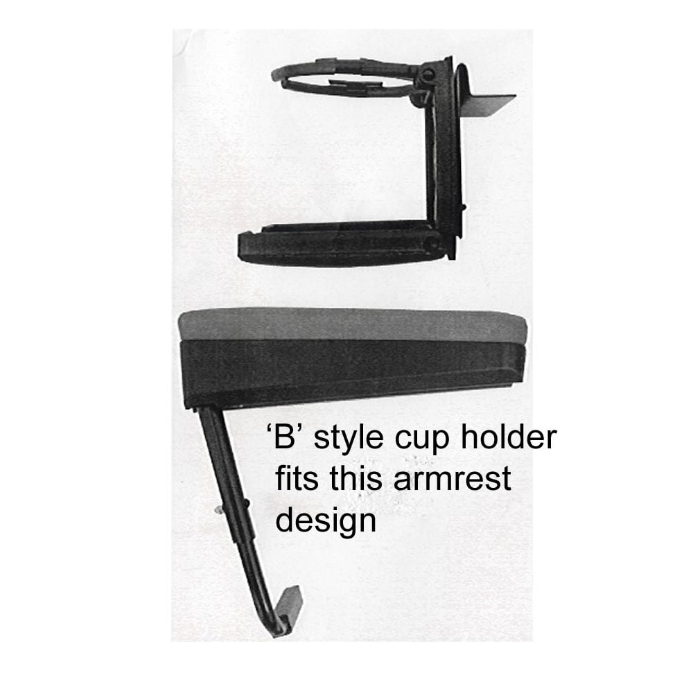 Cup Holders In Two Styles Fits Pride Mobility Scooters -260-1222xx-1 ...