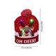 thumbnail image 3 of Sombrero de Navidad de punto Patrón de dibujos animados Sombrero cálido Sombrero creativo unisex colorido suave, 3 of 5