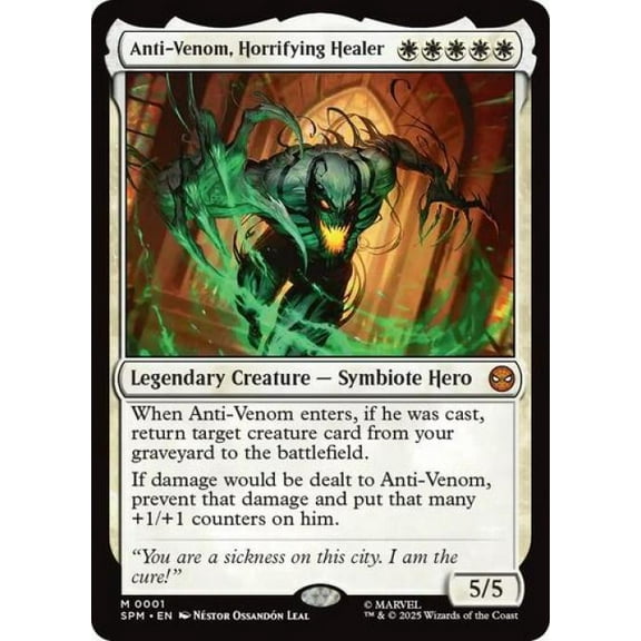 Magic the Gathering - Marvel's Spider-Man - Anti-Venom, Horrifying Healer Near Mint