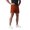 Orange, variant on Mens Casual Shorts Male Summer Solid Color Pocket Drawstring Loose Straight Shorts Beach Men Shorts Summer Navy S