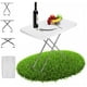 thumbnail image 2 of JH-S75 mesa de servicio plegable ajustable 75x50cm 3 alturas color blanco, 2 of 3