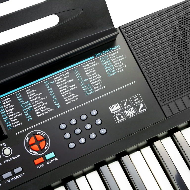 RockJam 88 Key Digital Piano Keyboard Piano with Semi-Weighted Keys &  Simply Piano Lessons 