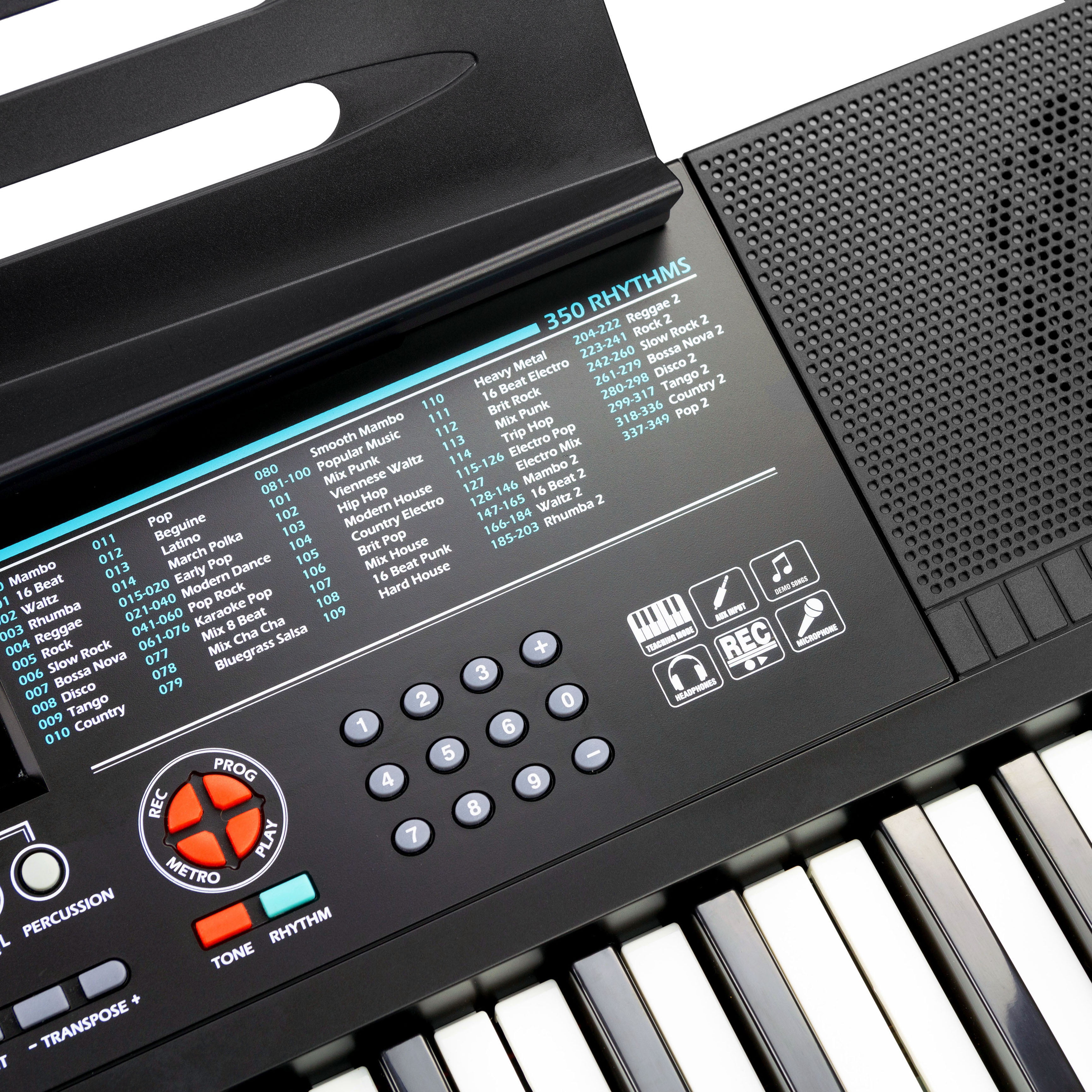 RockJam 61-Key Electronic Keyboard Piano with Stand photo 5