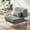 Gray, variant on NEORIVERE 73.6" Futon Sofa Bed, 3-in-1 Convertible Futon Couch with Pillow & Back Support, Solid Wood Frame Daybed for Small Room