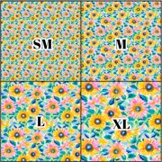 Printed Adhesive Vinyl K80-19 Pattern Permanent Adhesive (Medium Scale)