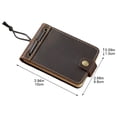 thumbnail image 3 of Jiibva Travel Pocket Notepad Tiny Leather Notebook Portable Steno Book Cute Diary Journal for Officel Writing Plan Memo, 3 of 7