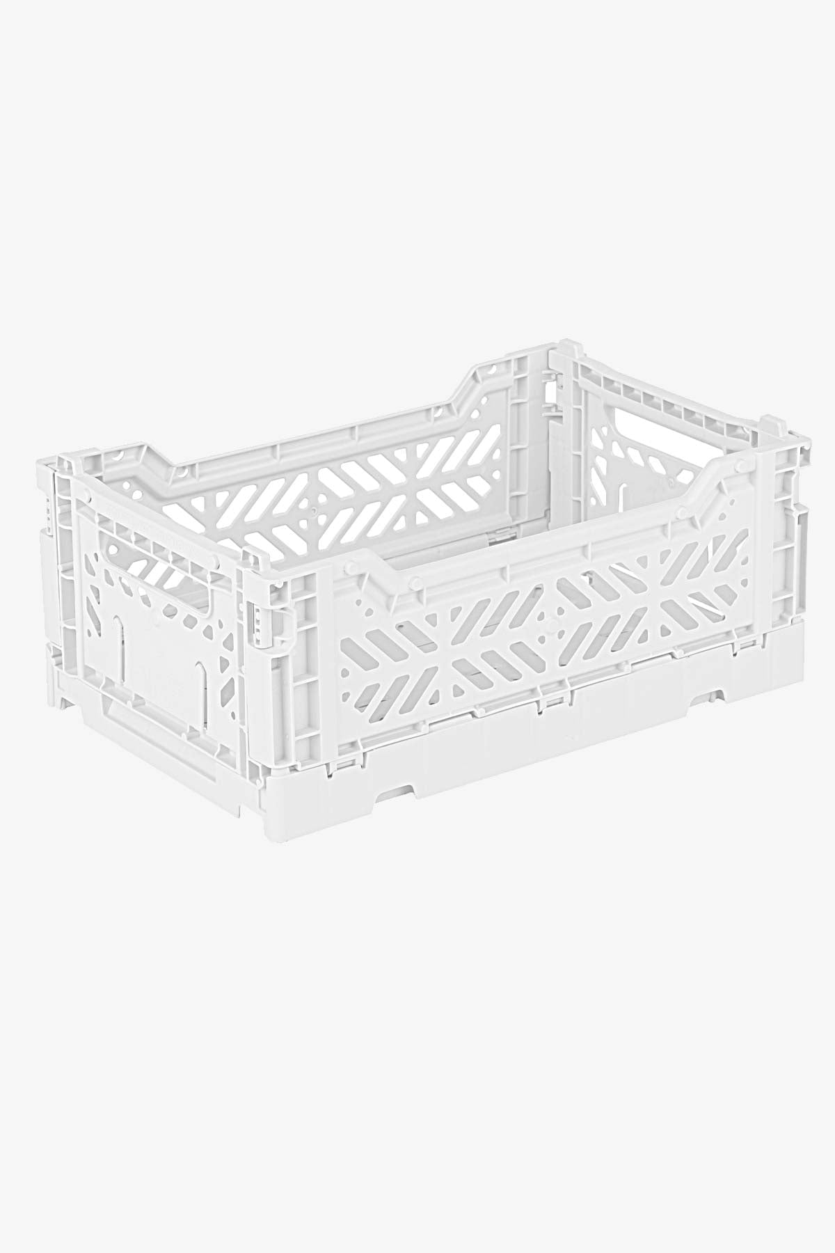 Foldable Storage Bins, Plastic Crate for Storage, Collapsible Crate