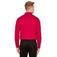 thumbnail image 2 of Polo à Manches Longues Performance CrownLux pour Hommes - Rouge - 3XT, 2 of 3