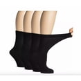 thumbnail image 1 of Calcetines diabéticos X12 para hombre, 100% algodón, sin costuras, tallas 39-43, 1 of 3