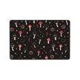 thumbnail image 4 of DouZhe Magical Mushrooms Ladybugs Rugs Doormat, Non-Slip Machine Washable Carpets Floor Door Mat , 36" x 24", 4 of 6