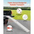 thumbnail image 6 of KFFKFF Aluminum Inclines, 750 lbs, Single Sturdy Incline with Broad Surface, Universally Compatible Load Incline with Grips, Suitable for Motorbike, Electric Bike, Bike, and more, 6 of 9