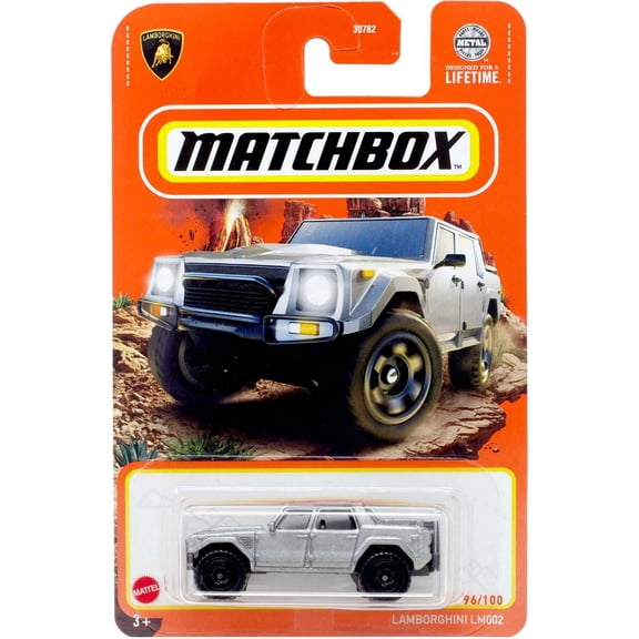 Mattel Matchbox Lamborghini LM002 Diecast Car Play Vehicle, 3  Yrs